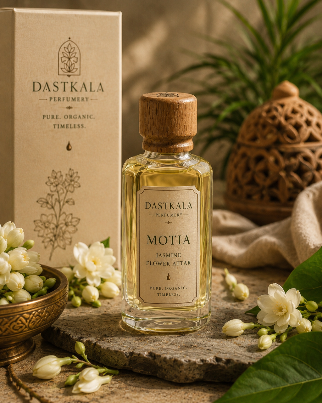 Attar Motia | Organic Perfume | Handcrafted | Alcohol Free