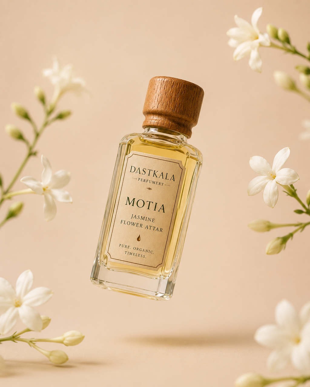 Attar Motia | Organic Perfume | Handcrafted | Alcohol Free