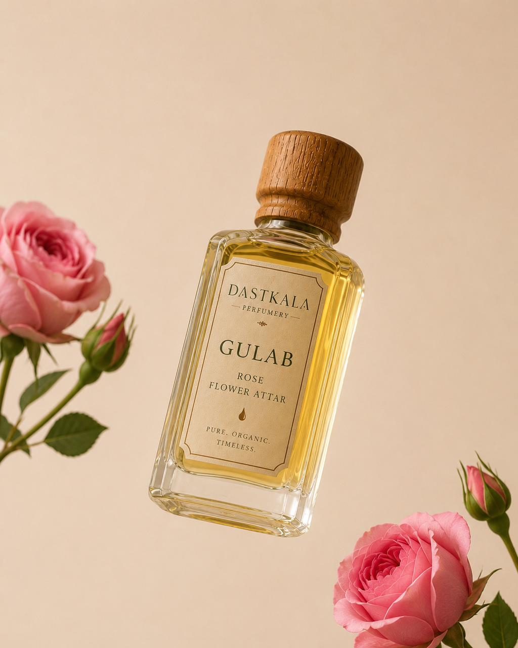 Attar Gulaab | Organic Perfume | Handcrafted | Alcohol Free
