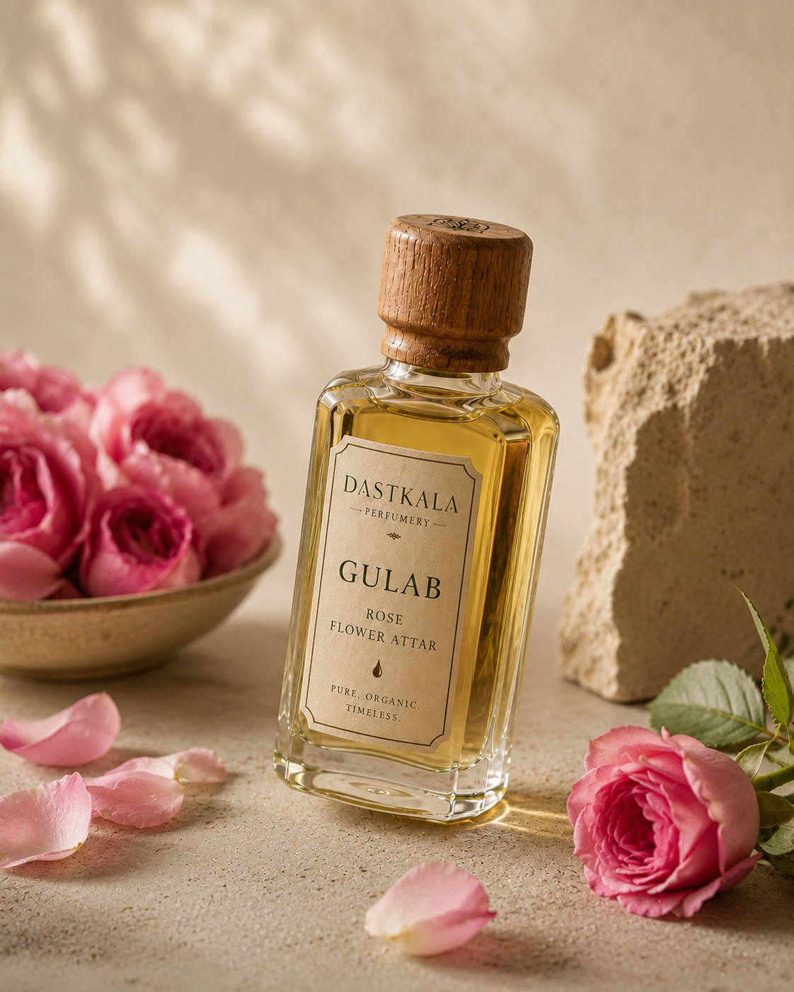 Attar Gulaab | Organic Perfume | Handcrafted | Alcohol Free